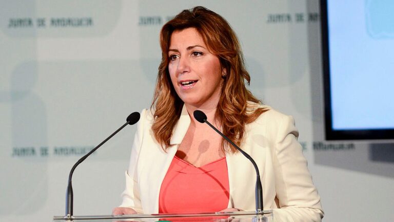 Susana Díaz, presidenta de la Junta de Andalucía