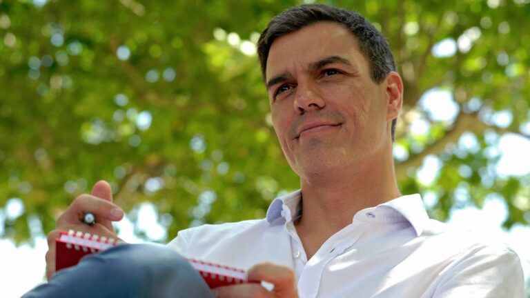 Pedro Sánchez, secretario general del PSOE