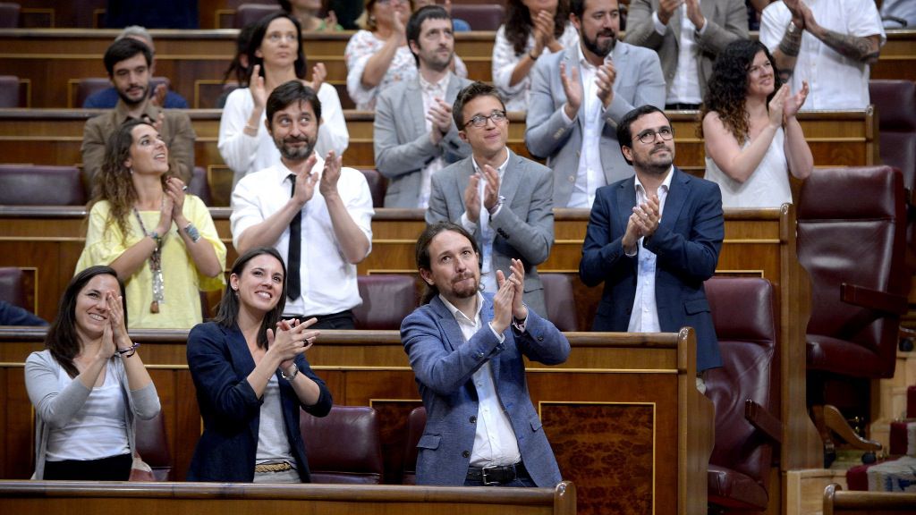 Pablo Iglesias, secretario general de Podemos