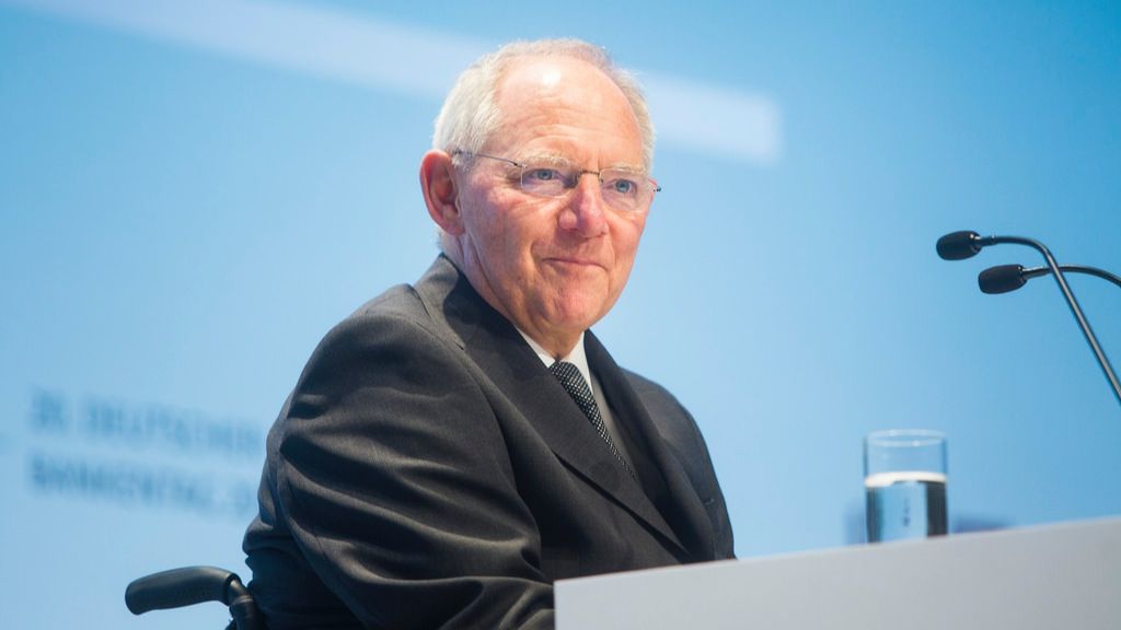 Wolfgang Schäuble, ministro federal de Finanzas