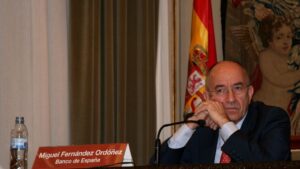 Miguel Angel Fernández Ordóñez, exgobernador del Banco de España