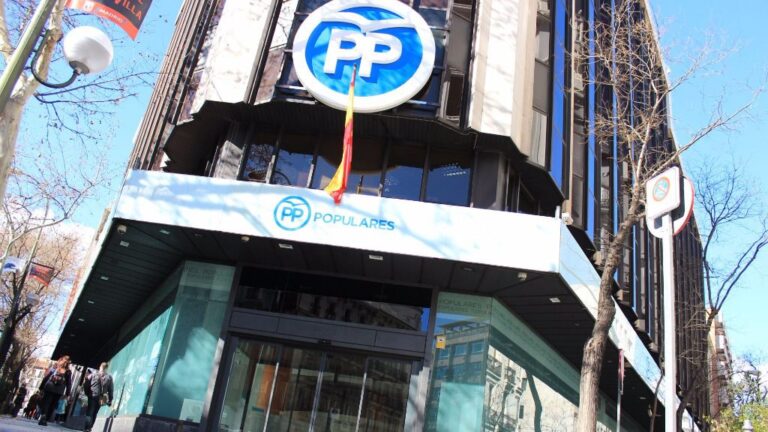 Sede del PP Partido Popular