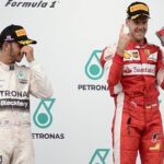 Lewis Hamilton y Sebastian Vettel