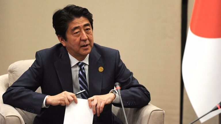 Shinzo Abe, primer ministro de Japón