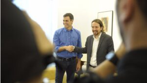 Pedro Sánchez y Pablo Iglesias