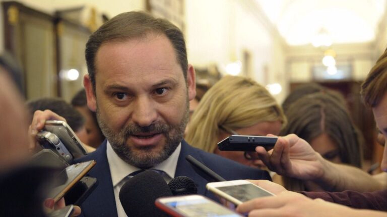 José Luis Ábalos, portavoz del PSOE en el Congreso