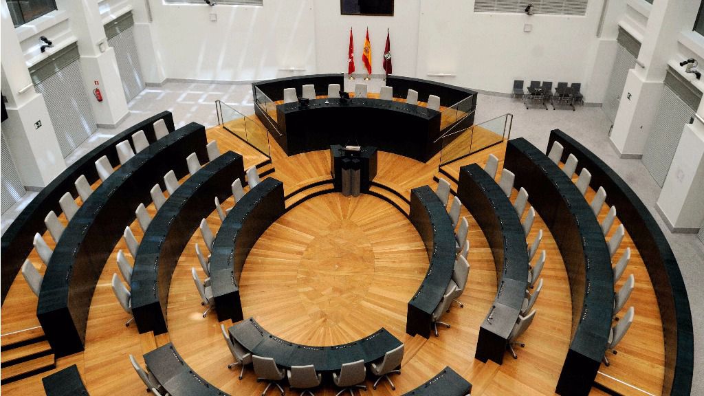 Salón de Plenos del Ayuntamiento de Madrid