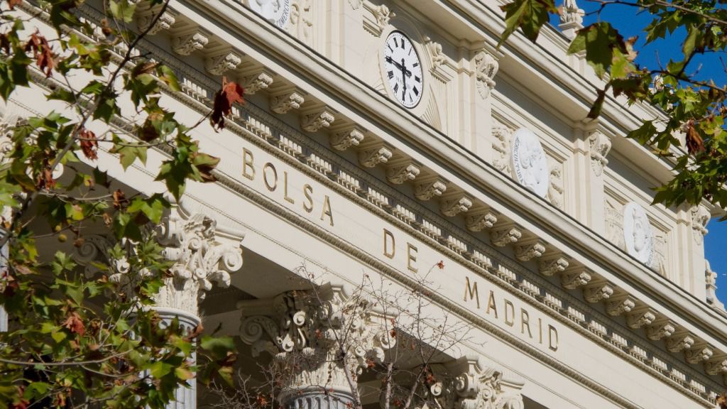 Edificio de la Bolsa de Madrid