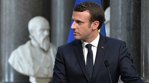 Emmanuel Macron, presidente de Francia