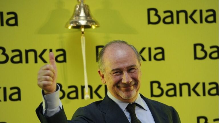 Rodrigo Rato, expresidente de Bankia