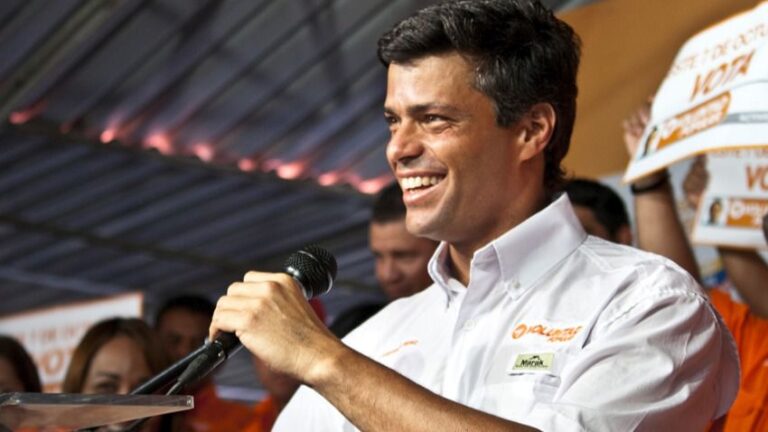 Leopoldo López, líder opositor venezolano