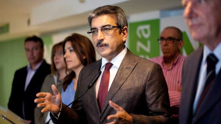 Román Rodríguez, presidente de Nueva Canarias