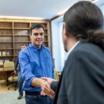 Pedro Sánchez y Pablo Iglesias