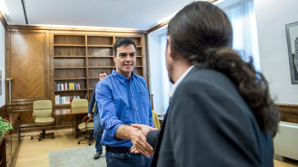 Pedro Sánchez y Pablo Iglesias