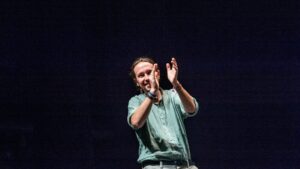 Pablo Iglesias, secretario general de Podemos