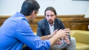 Pedro Sánchez y Pablo Iglesias