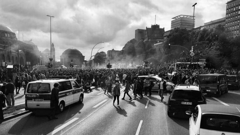 Hamburgo durante el G20