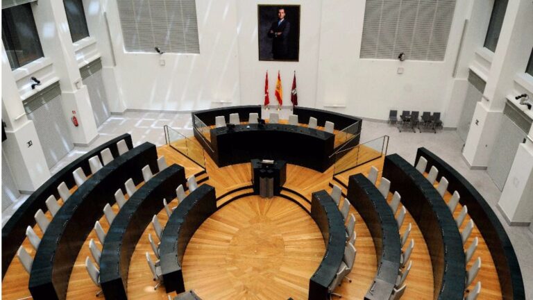 Salón de Plenos del Ayuntamiento de Madrid