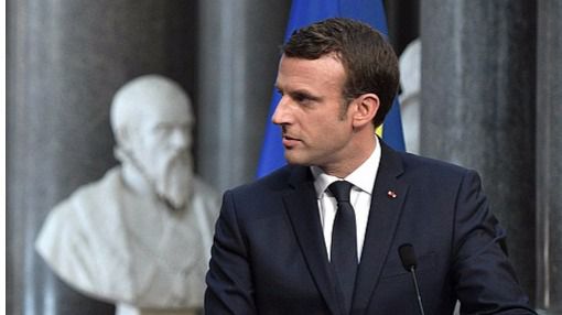 Emmanuel Macron, presidente de Francia
