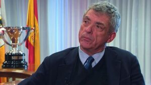 Ángel María Villar, presidente de la Real Federación Española de Fútbol