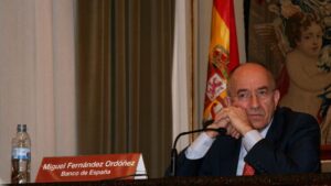 Miguel Angel Fernández Ordóñez, exgobernador del Banco de España