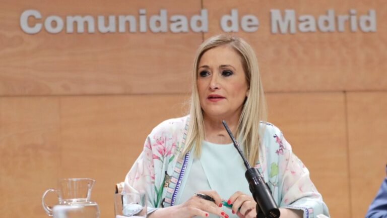 Cristina Cifuentes, presidenta de la Comunidad de Madrid