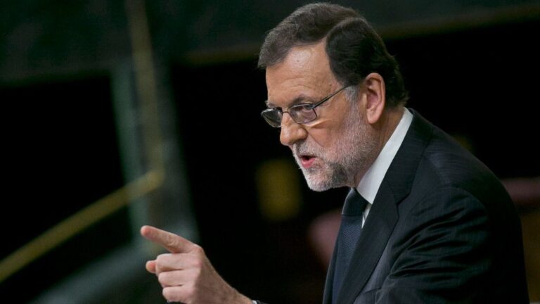 Mariano Rajoy, presidente del Gobierno