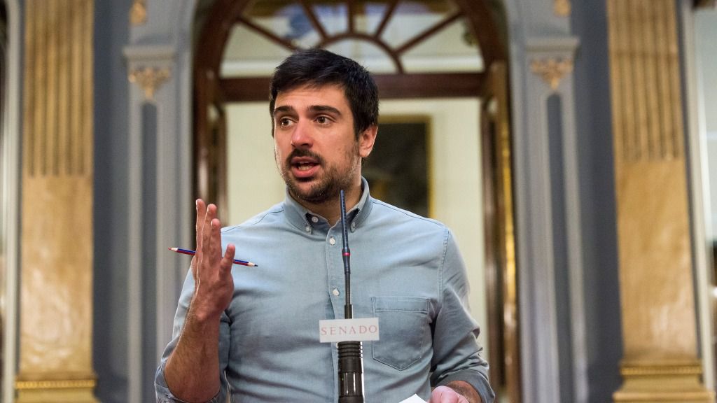 Ramón Espinar, Secretario General de Podemos en la Comunidad de Madrid y Portavoz en el Senado