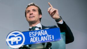 Pablo Casado, vicesecretario general de Comunicación del Partido Popular