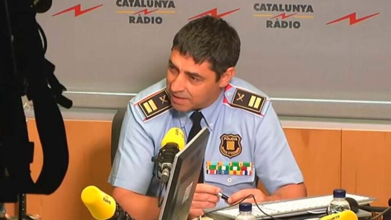 Josep Lluís Trapero, mayor de los Mossos d’Esquadra