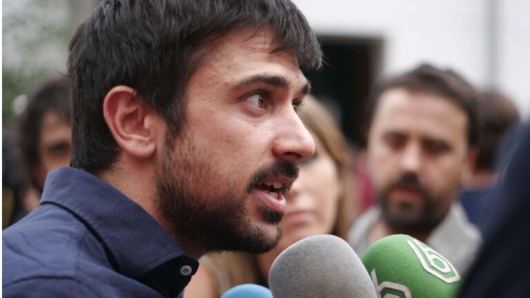 Ramón Espinar, Secretario General de Podemos en la Comunidad de Madrid y Portavoz en el Senado