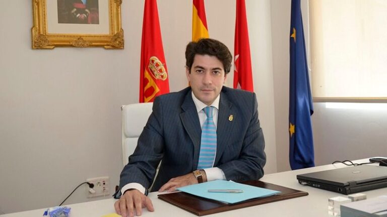 David Pérez, alcalde de Alcorcón