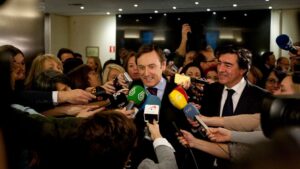 Rafael Hernando, portavoz del PP en el Congreso de los Diputados