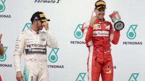 Lewis Hamilton y Sebastian Vettel