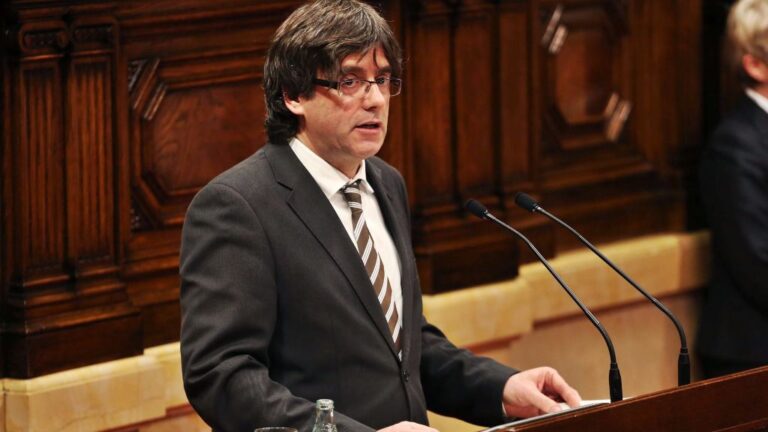 Carles Puigdemont, presidente de la Generalitat