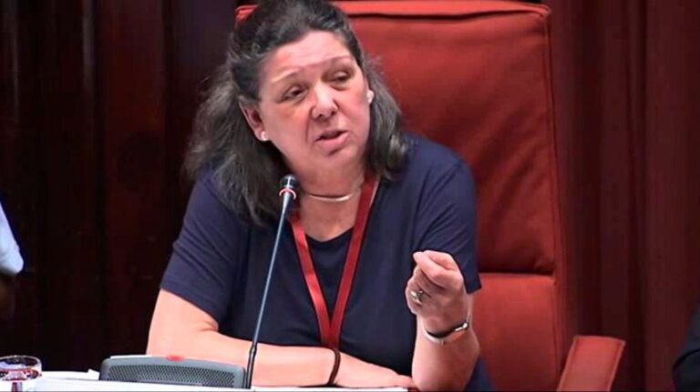 Gabriela Serra, diputada al Parlamento de Cataluña por la CUP