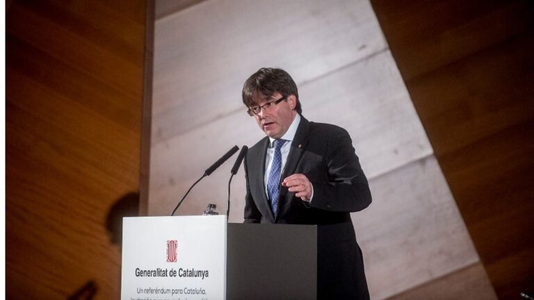 Carles Puigdemont, presidente de la Generalitat