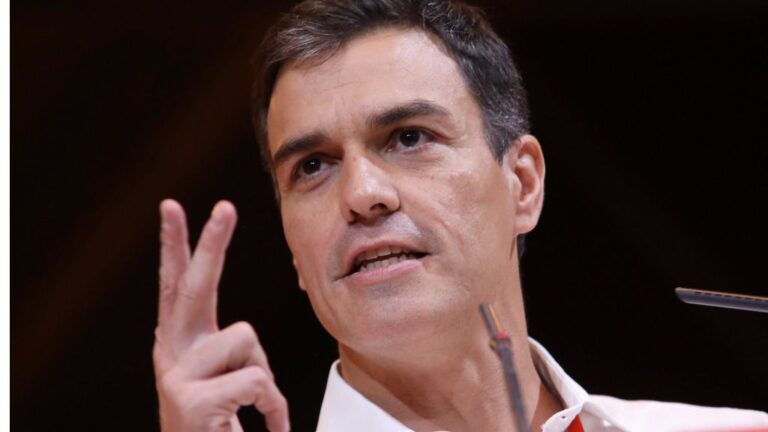 Pedro Sánchez, secretario general del PSOE