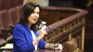 Margarita Robles, portavoz del PSOE en el Congreso