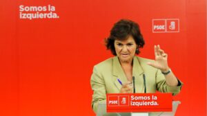 Carmen Calvo, Carmen Calvo, secretaria de igualdad del PSOE