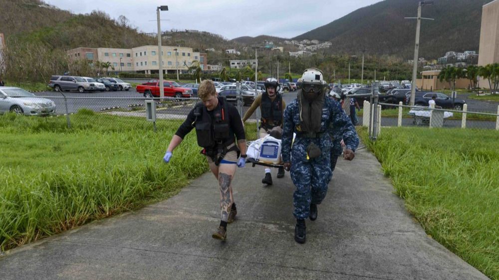 Ejército de EEUU en Virgin Islands.