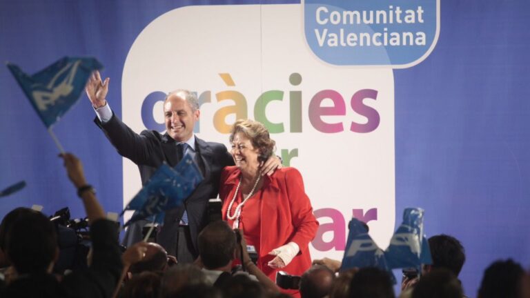 Rita Barberá y Francisco Camps