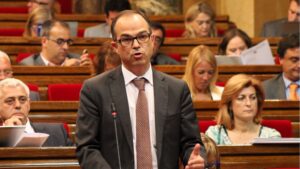 Jordi Turull, consejero de Presidenta y portavoz de la Generalitat de Cataluña