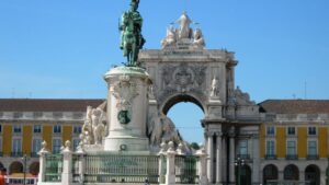 La Praça do Comércio ( Lisboa)