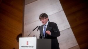 Carles Puigdemont, presidente de la Generalitat