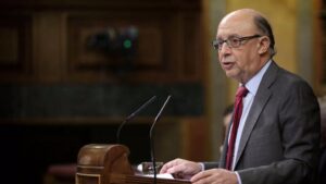 Cristobal Montoro, ministro de Hacienda y Función Pública