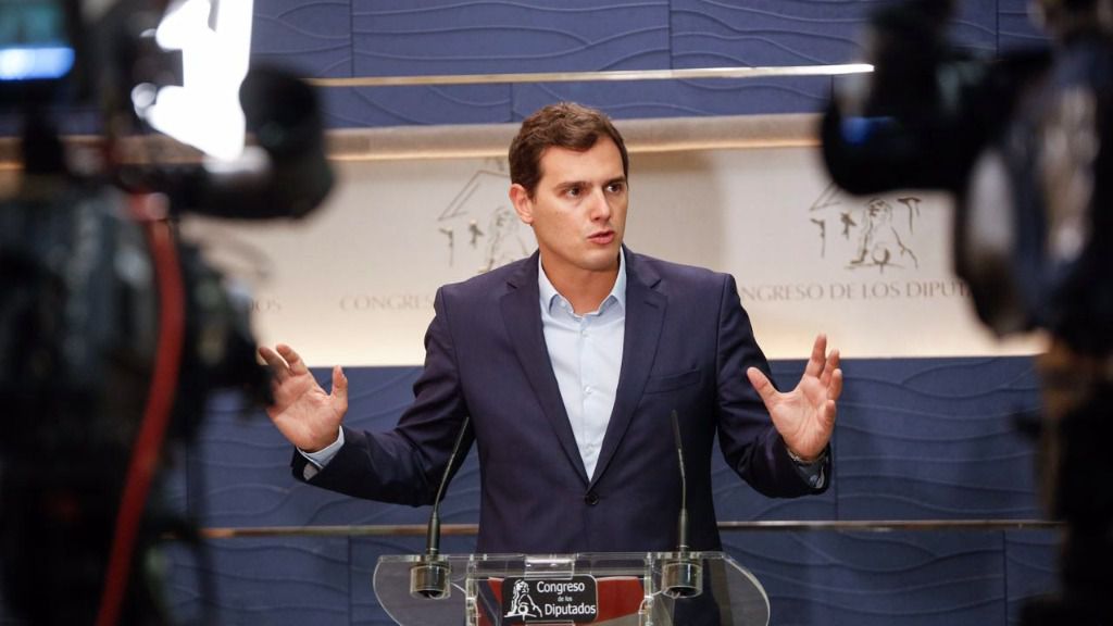 Albert Rivera, presidente de Ciudadanos