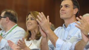 Pedro Sánchez y Susana Díaz