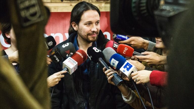 Pablo Iglesias, secretario general de Podemos