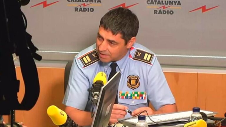 Josep Lluís Trapero, mayor de los Mossos d’Esquadra